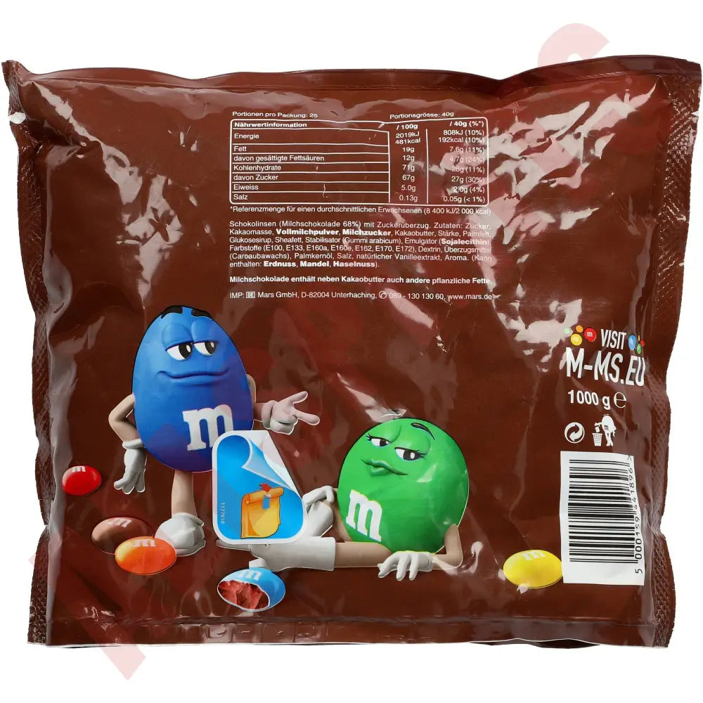 M&M's Chocolate 1 kg - AllSpirits