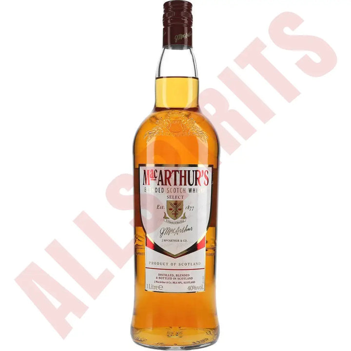 Mac Arthur´s Select Scotch Whisky 40% 1 ltr. - AllSpirits