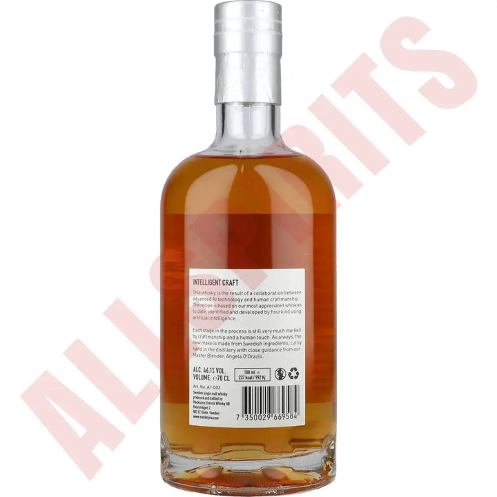 Mackmyra Intelligens AI:02 46,1% 0,7 ltr. - AllSpirits