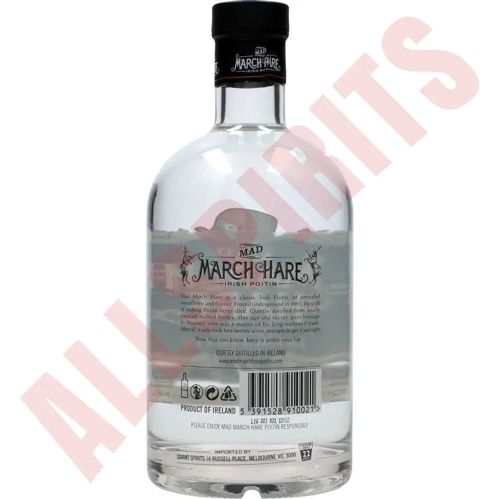 Mad March Hare Poitin 40% 0,7 ltr - AllSpirits