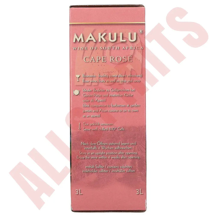 Makulu Cape Rosé 12 % 3 ltr. - AllSpirits