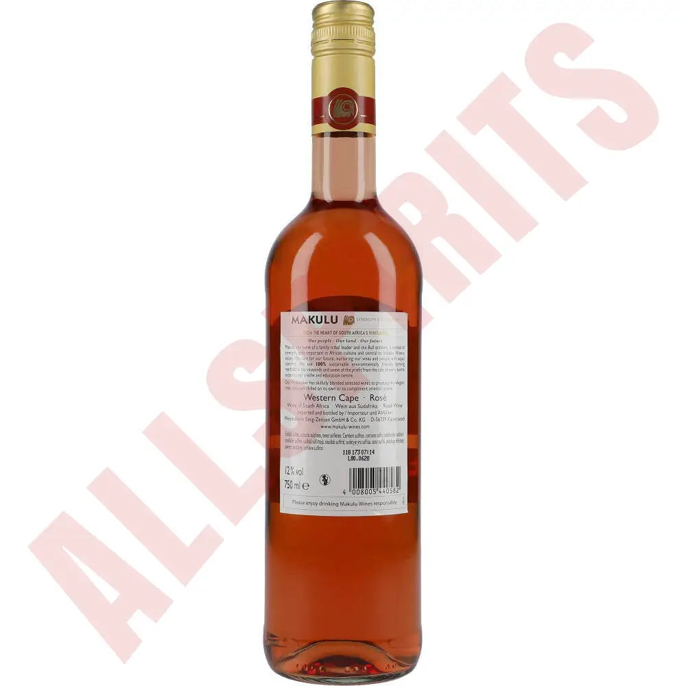 Makulu Rosé 12,5% 0,75 ltr. - AllSpirits