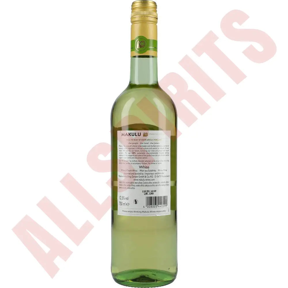 Makulu White 12,5% 0,75 ltr. - AllSpirits