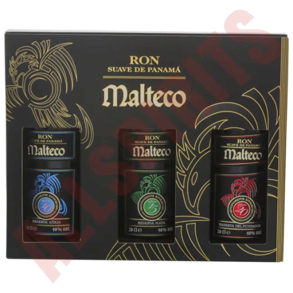 Malteco Triple Pack (10YO/15YO/20YO) 3x0,2L 40 - 41,5% - AllSpirits