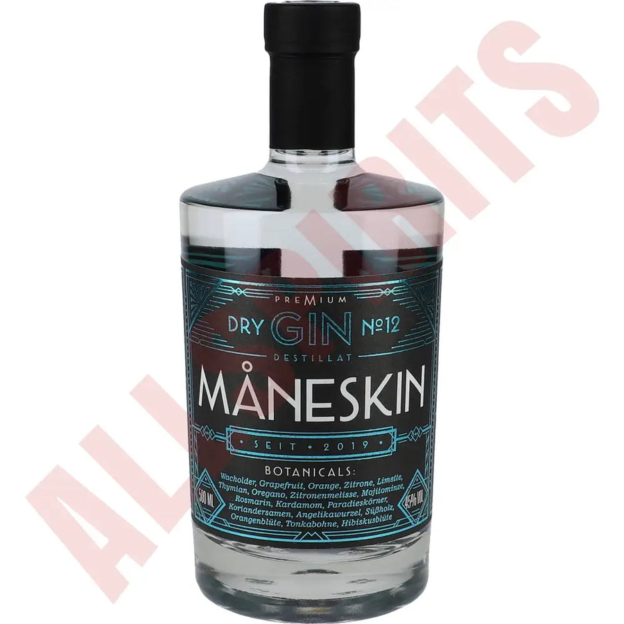 Maneskin Dry Gin No12 45% Vol. 0,5 l - AllSpirits