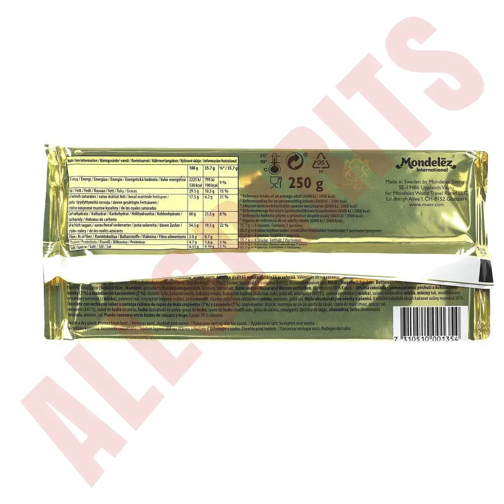 Marabou Apelsin Krokant 250g - AllSpirits