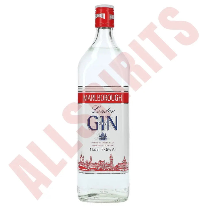 Marlborough London dry Gin 37,5% 1 ltr. - AllSpirits