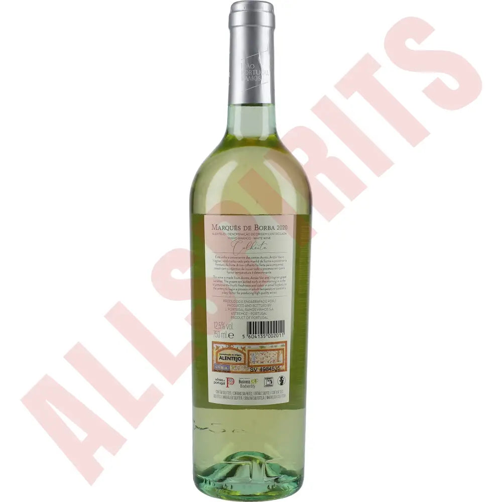 Marques de Borba Colheita Weiß 12,5% 0,75 ltr. - AllSpirits