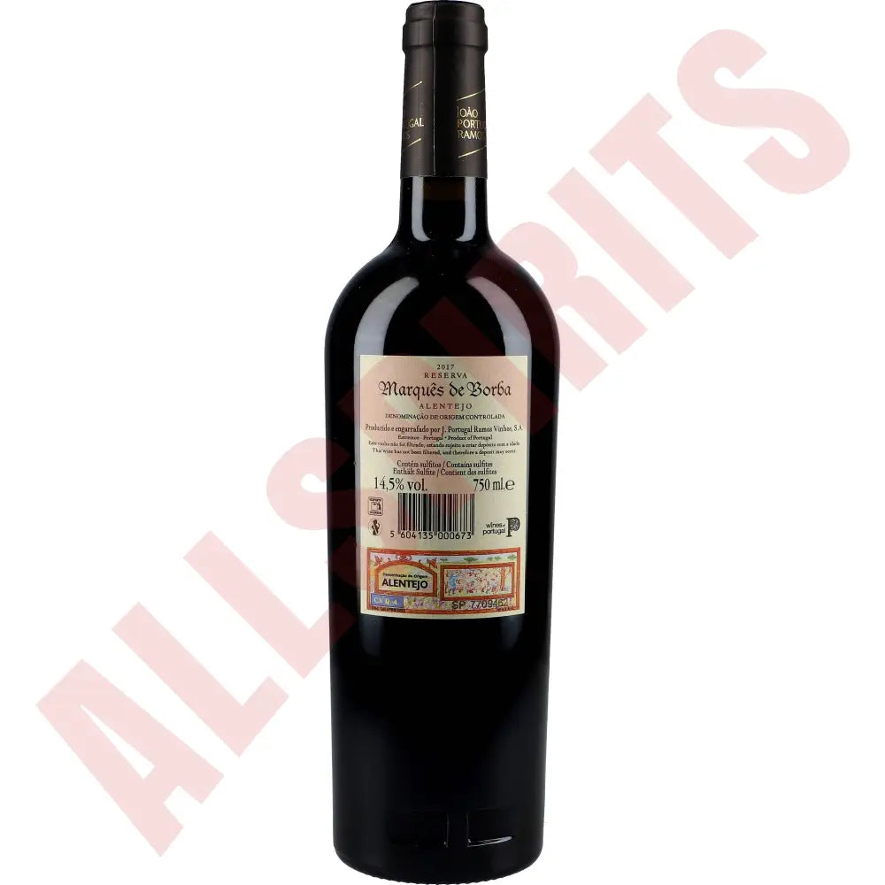 Marques de Borba Reserva 14,5% 0,75 ltr. - AllSpirits