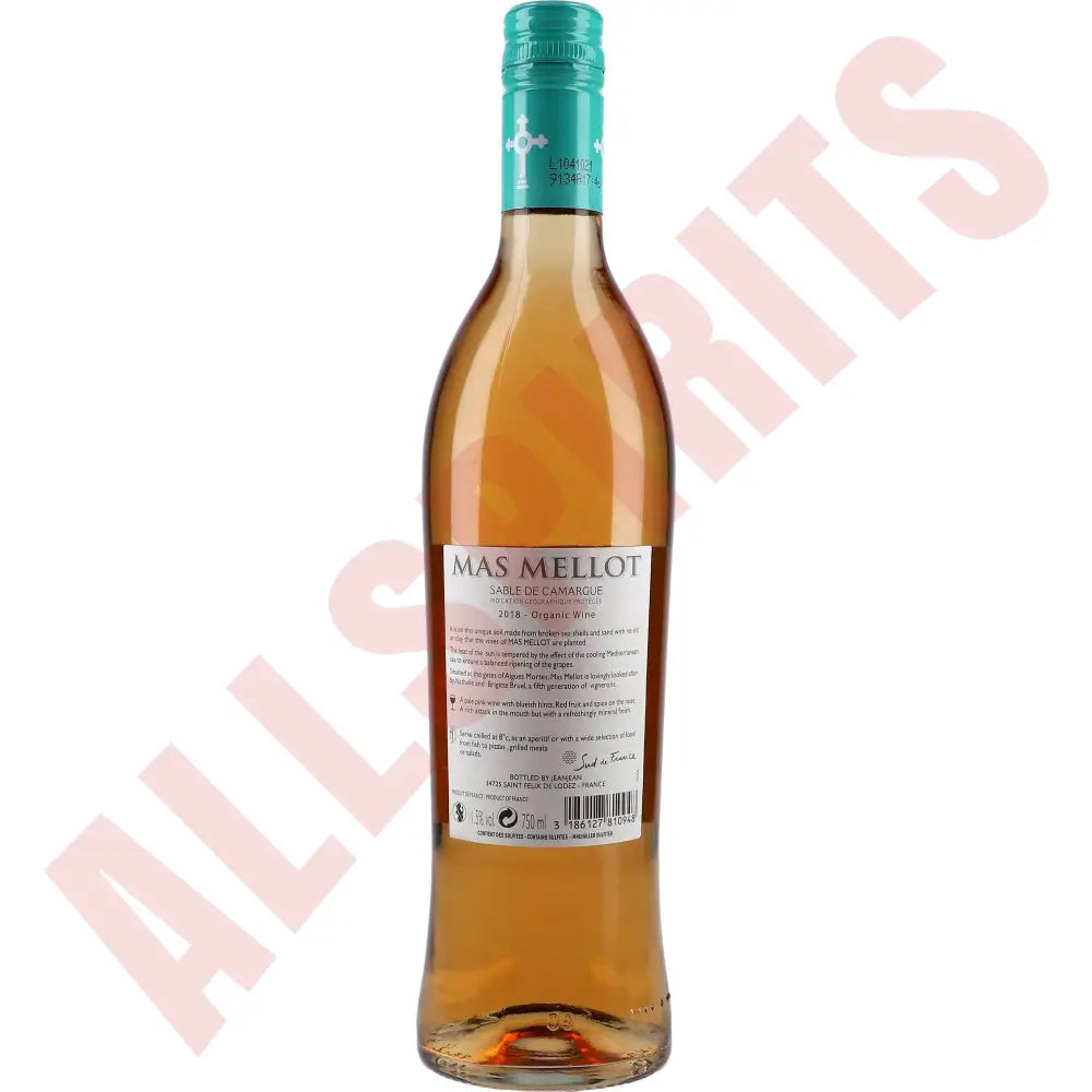 Mas Mellot Rosé 12 % 0,75 ltr - AllSpirits