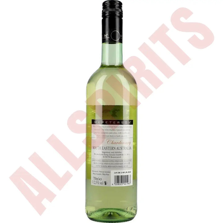 MCPETERSON Chardonnay 12,5% 0,75 ltr. - AllSpirits