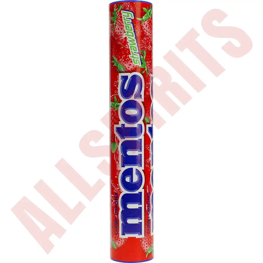 Mentos Strawberry 8x 37g Rollen - AllSpirits