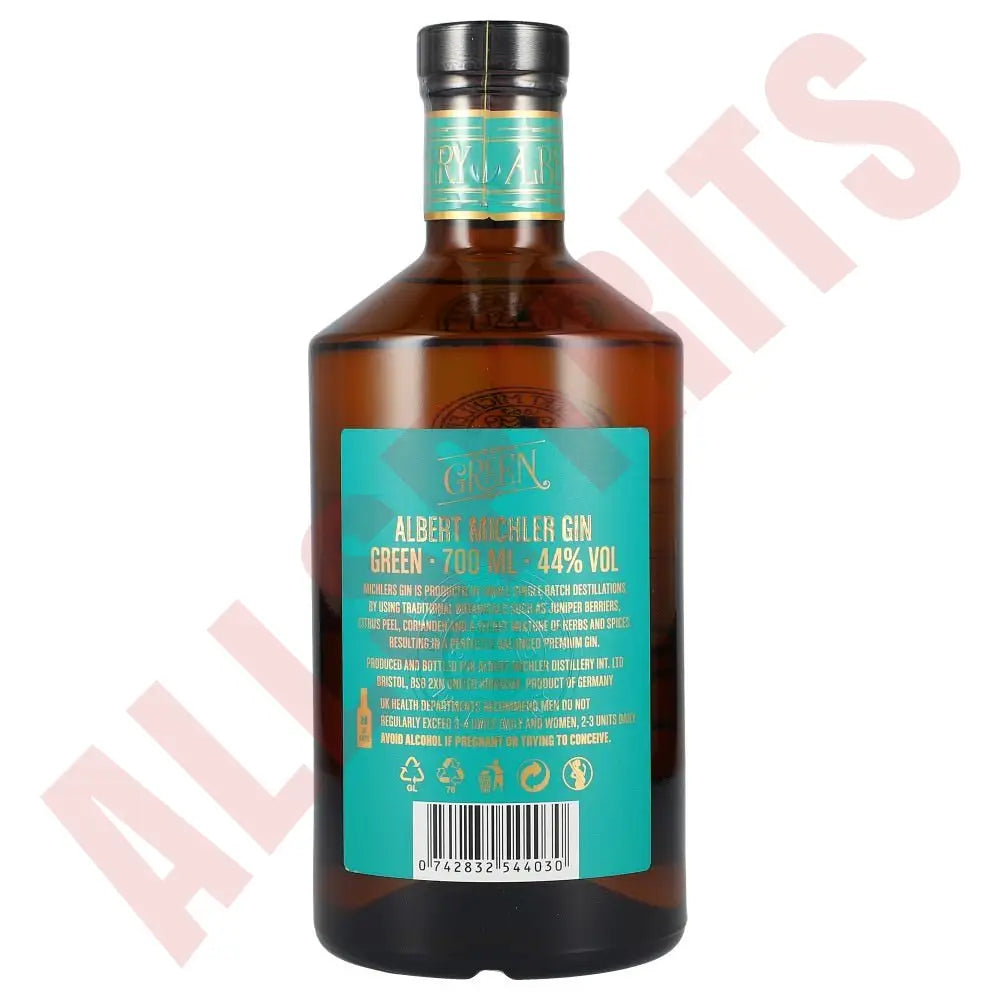 Michlers Green Gin 44% 0,7 ltr. - AllSpirits