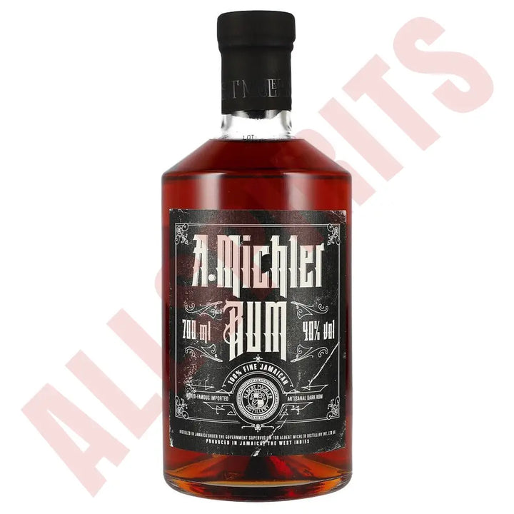 Michlers Jamaican Artisanal Dark Rum 40% 0,7 ltr. -GB- - AllSpirits