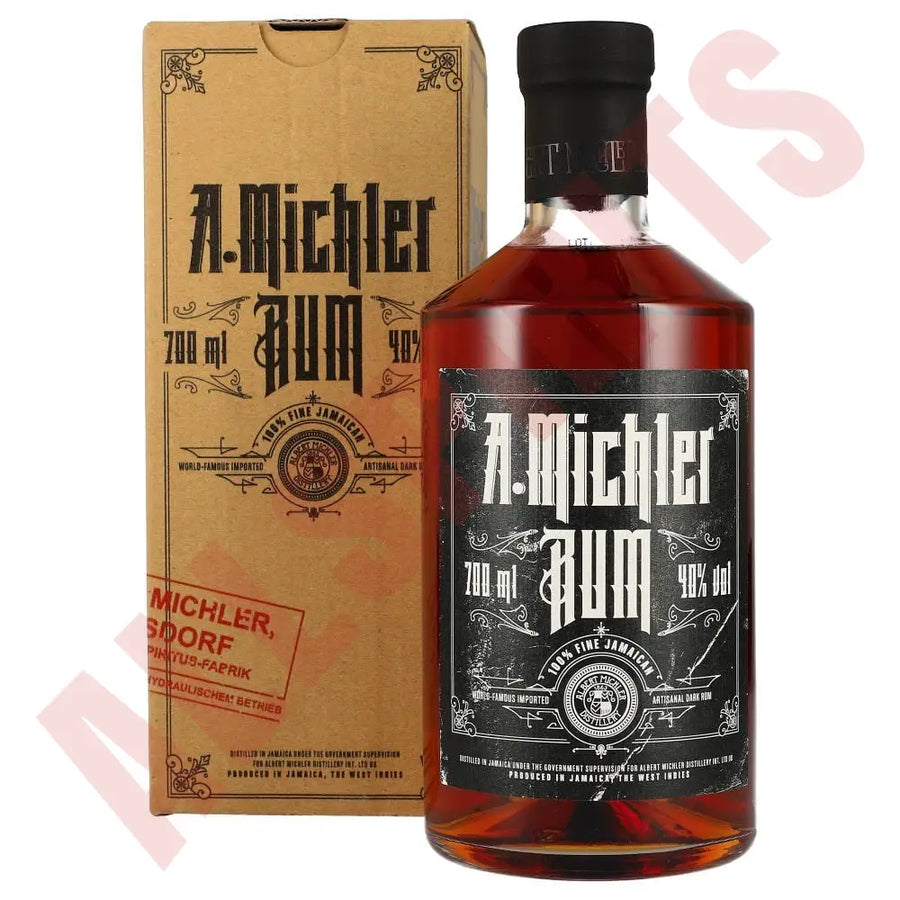 Michlers Jamaican Artisanal Dark Rum 40% 0,7 ltr. -GB- - AllSpirits