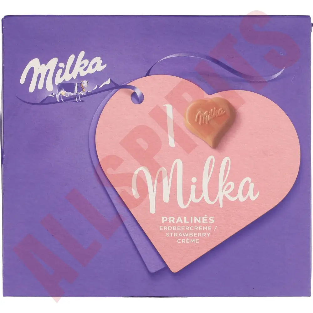 Milka Pralines Erdbeer-Creme 110g - AllSpirits