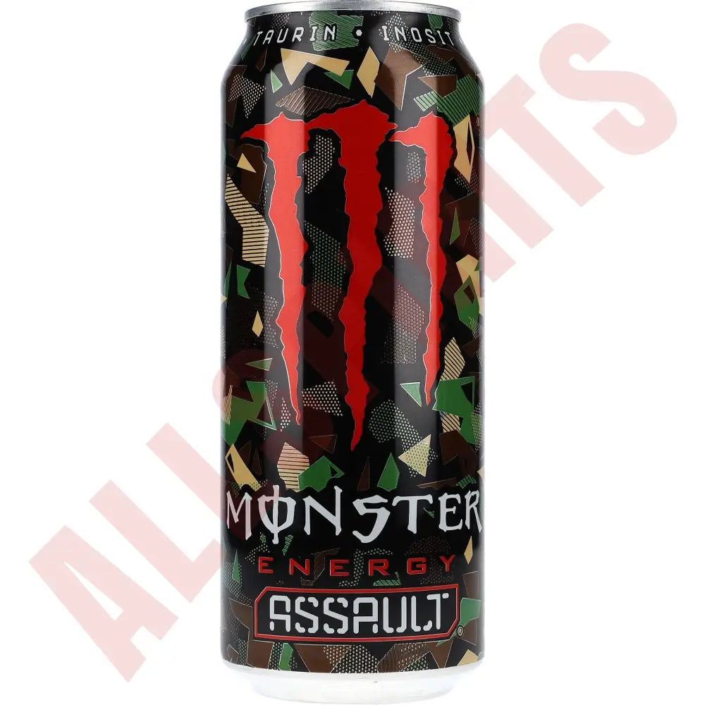 Monster Energy Assault 12x0,5 ltr. zzgl. DPG Pfand - AllSpirits