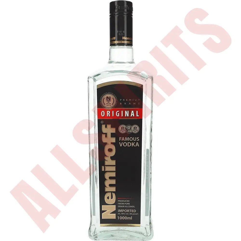 Nemiroff Original Vodka 40% 1ltr. - AllSpirits