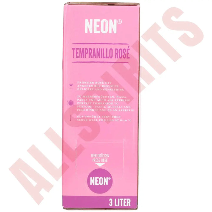 Neon Tempranillo Rosé bis 11% 3 ltr. - AllSpirits