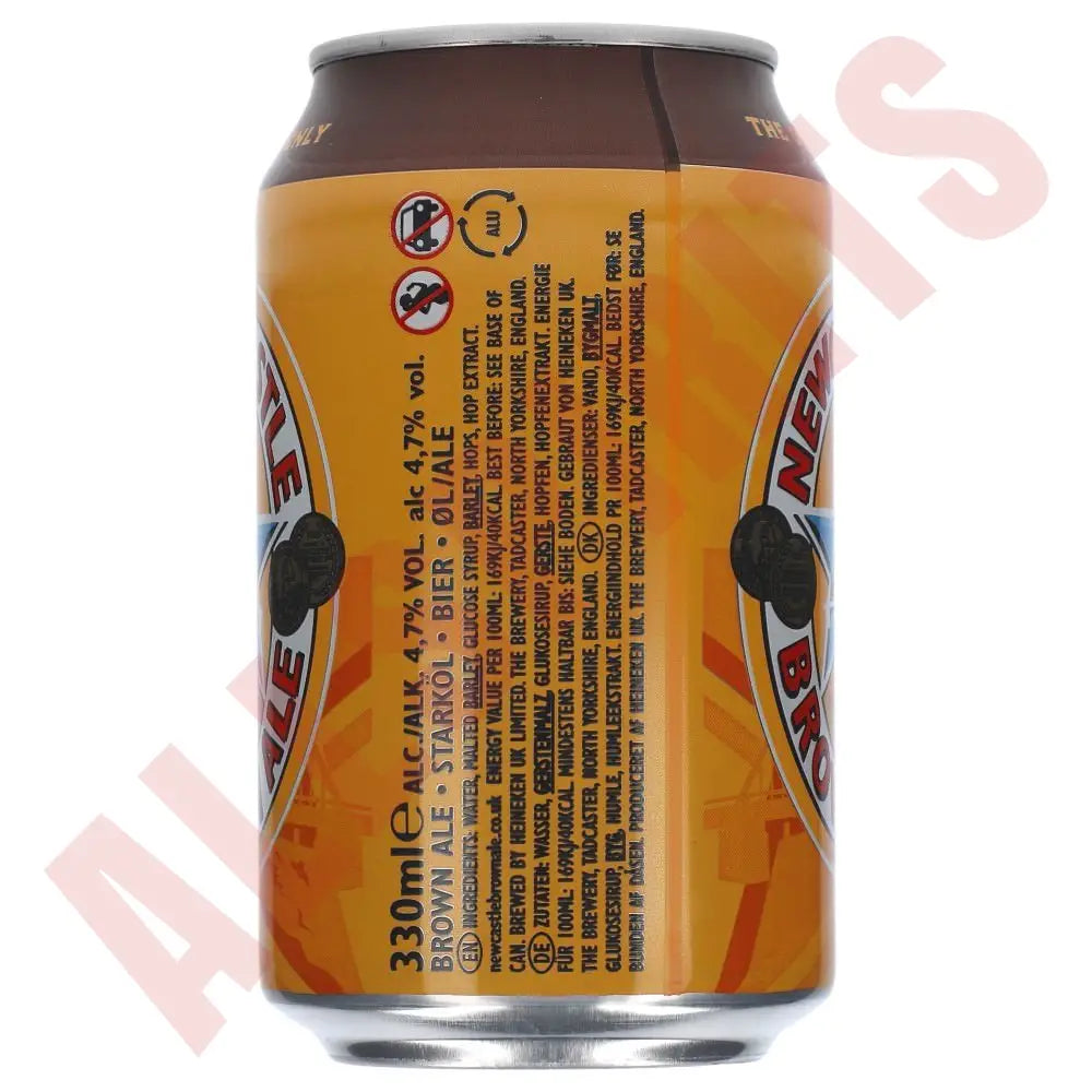 Newcastle Brown Ale 4,7% 24x 0,33 ltr. zzgl. DPG Pfand - AllSpirits