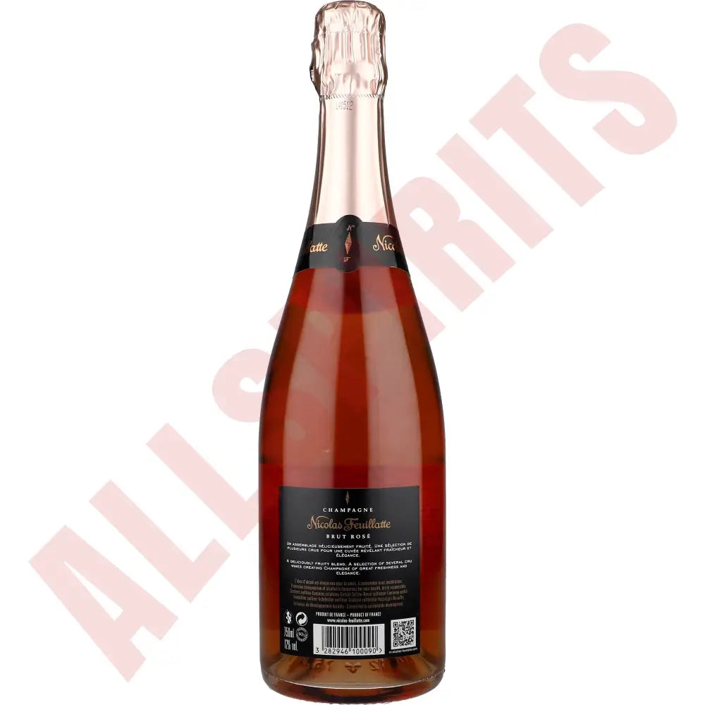 Nicolas Feuillatte Brut Rosé 12% 0,75 ltr. - AllSpirits