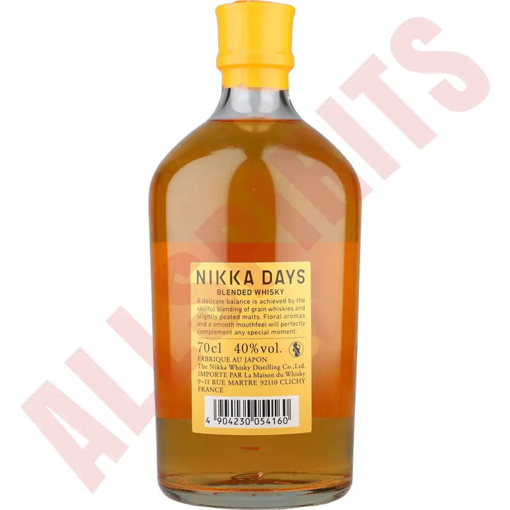 Nikka Days Smooth & Delicate Bl. Whisky 40% 0,7 ltr. (RB) - AllSpirits