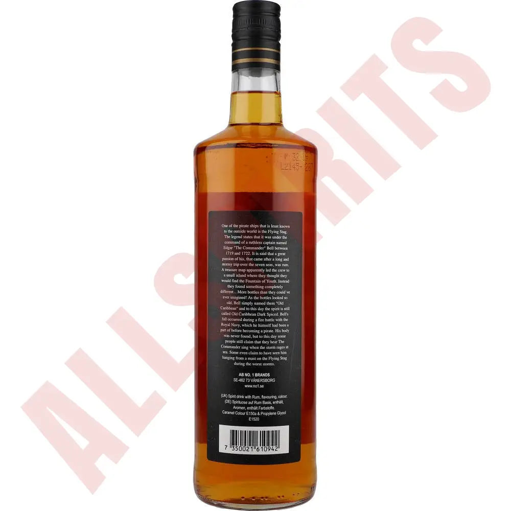 No. 1 Dark Spiced Rum 35% 1 ltr. - AllSpirits