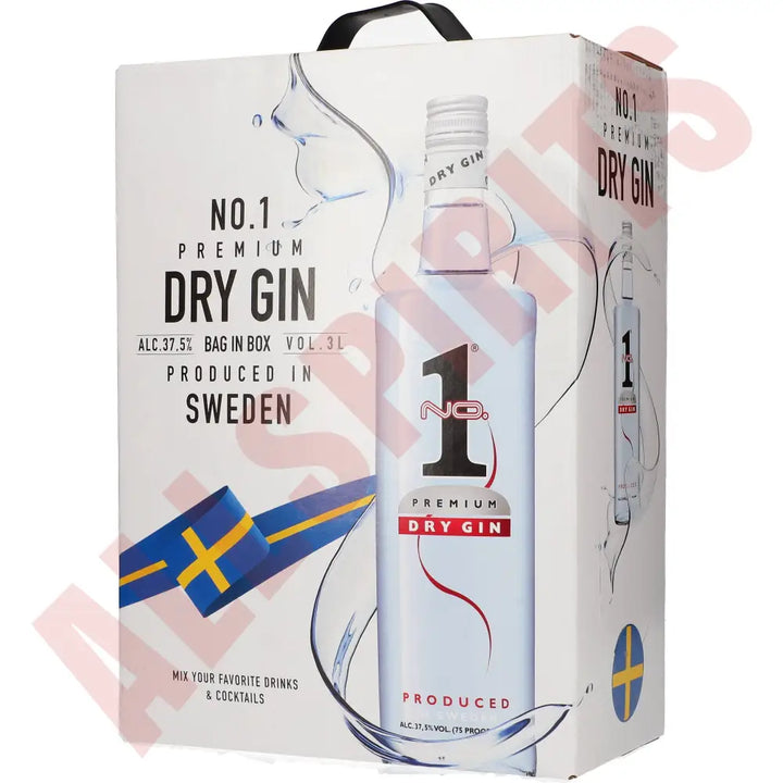 No.1 Premium Gin 37,5% 3 ltr. - AllSpirits