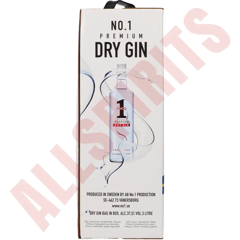 No.1 Premium Gin 37,5% 3 ltr. - AllSpirits