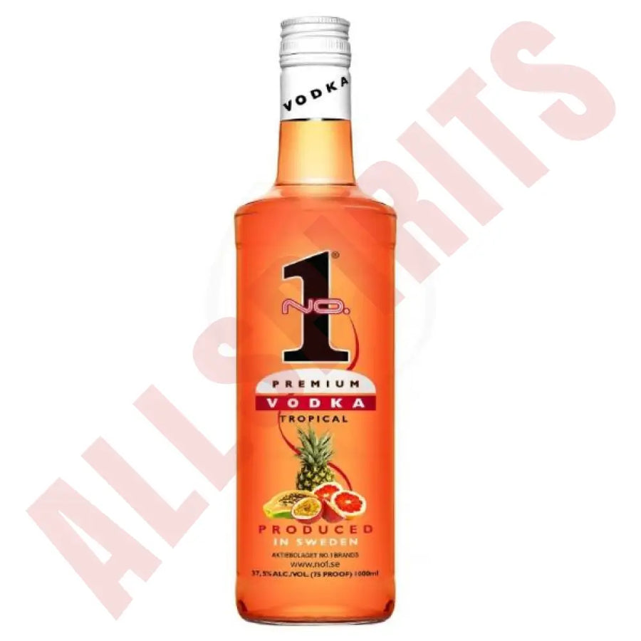 No. 1 Premium Vodka Tropical 37,5% 1 ltr. - AllSpirits