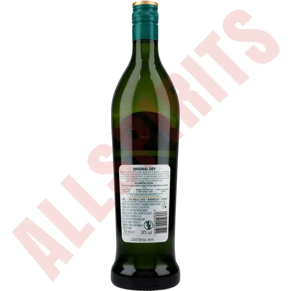 Noilly Prat Dry 18% 0,75 ltr. Fl - AllSpirits