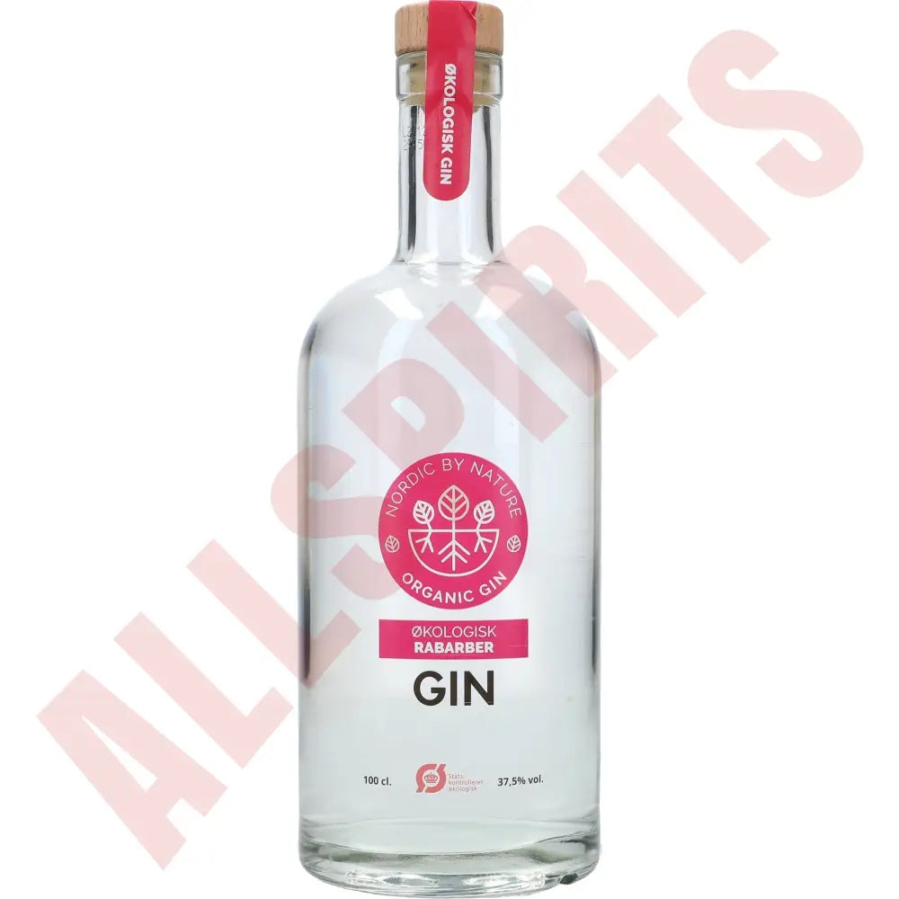 Nordic by Nature Rabarber Gin BIO 37,5% 1 ltr. Fl. - AllSpirits