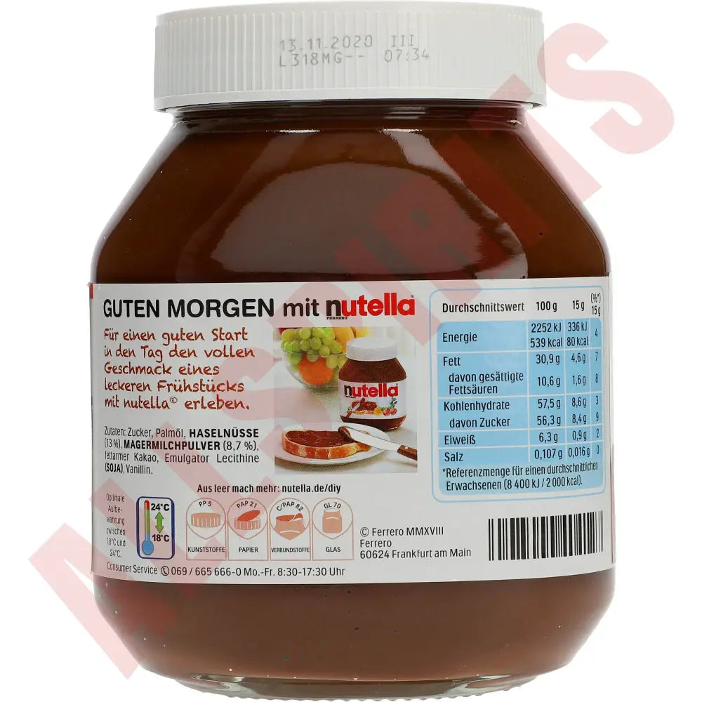 Nutella 750g - AllSpirits