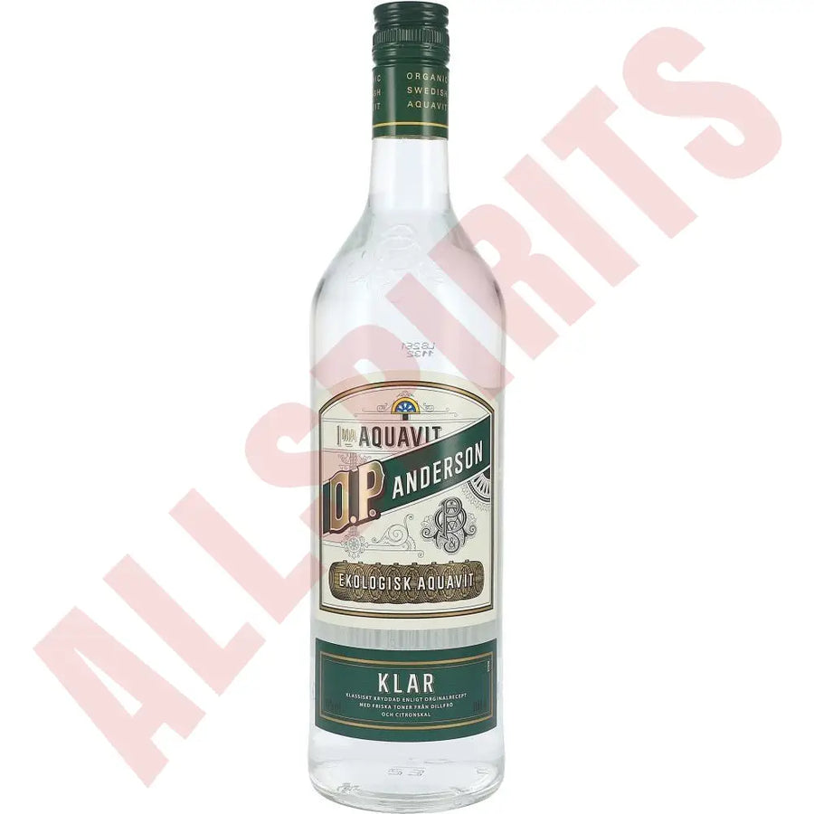 O.P. Anderson Akvavit Klar 40% 1 ltr. - AllSpirits