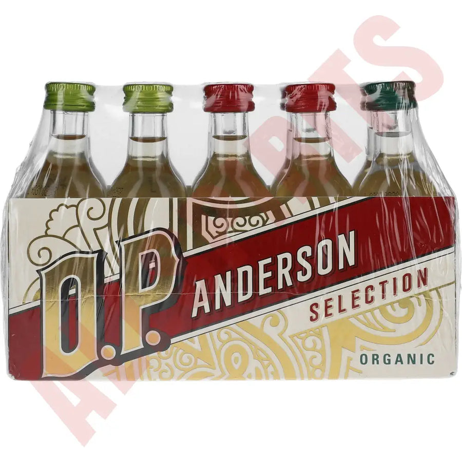 O.P.Anderson Aquavit - řkologisk Miniature Mix 10 x 5 Cl. 37% BIO - AllSpirits