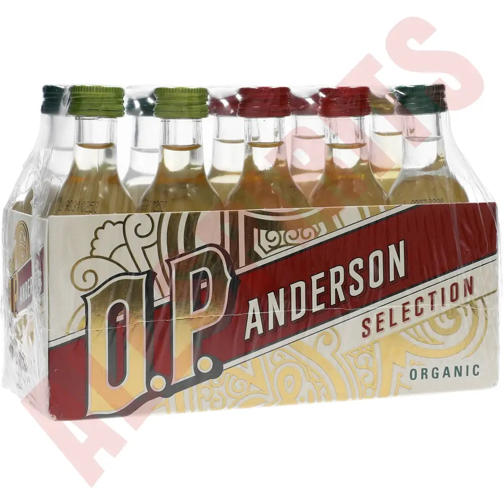 O.P.Anderson Aquavit - řkologisk Miniature Mix 10 x 5 Cl. 37% BIO - AllSpirits