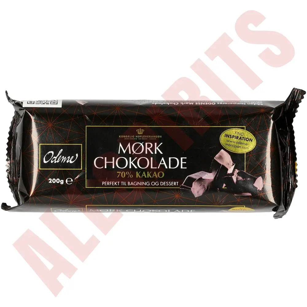 Odense Mørk Chokolade 70% 200g - AllSpirits