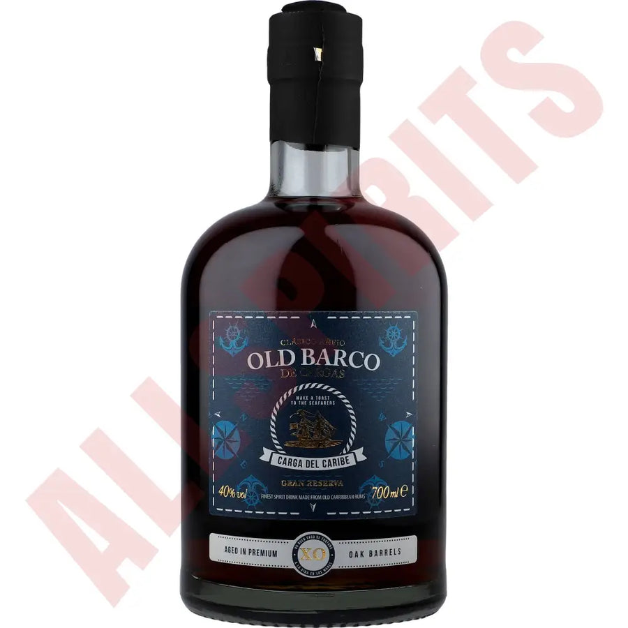 Old Barco de Cargas Premium Aged XO 40% 0,7 ltr. - AllSpirits