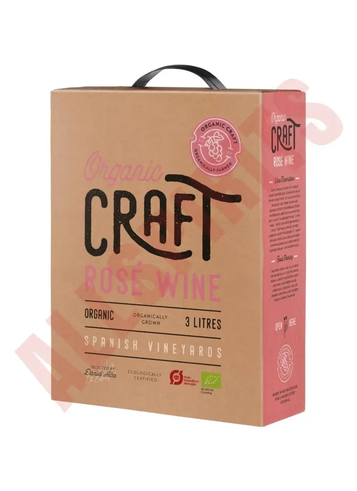 Organic Craft Rose 13 % 3L - AllSpirits