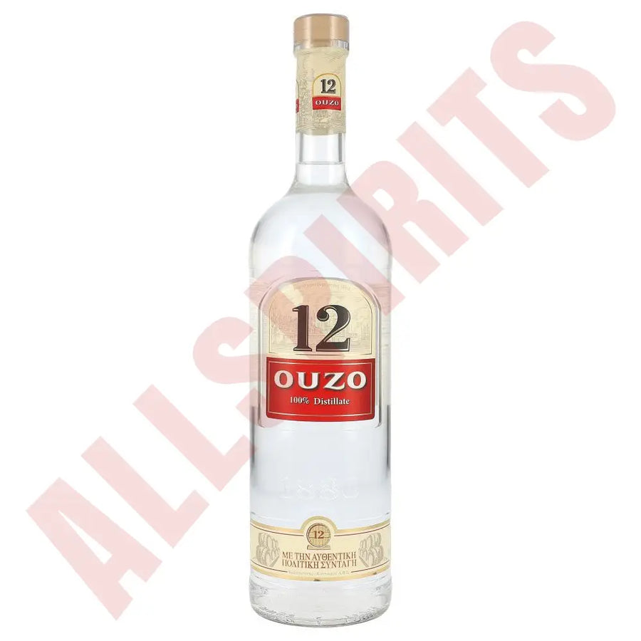 Ouzo 12 38% 1 ltr. - AllSpirits