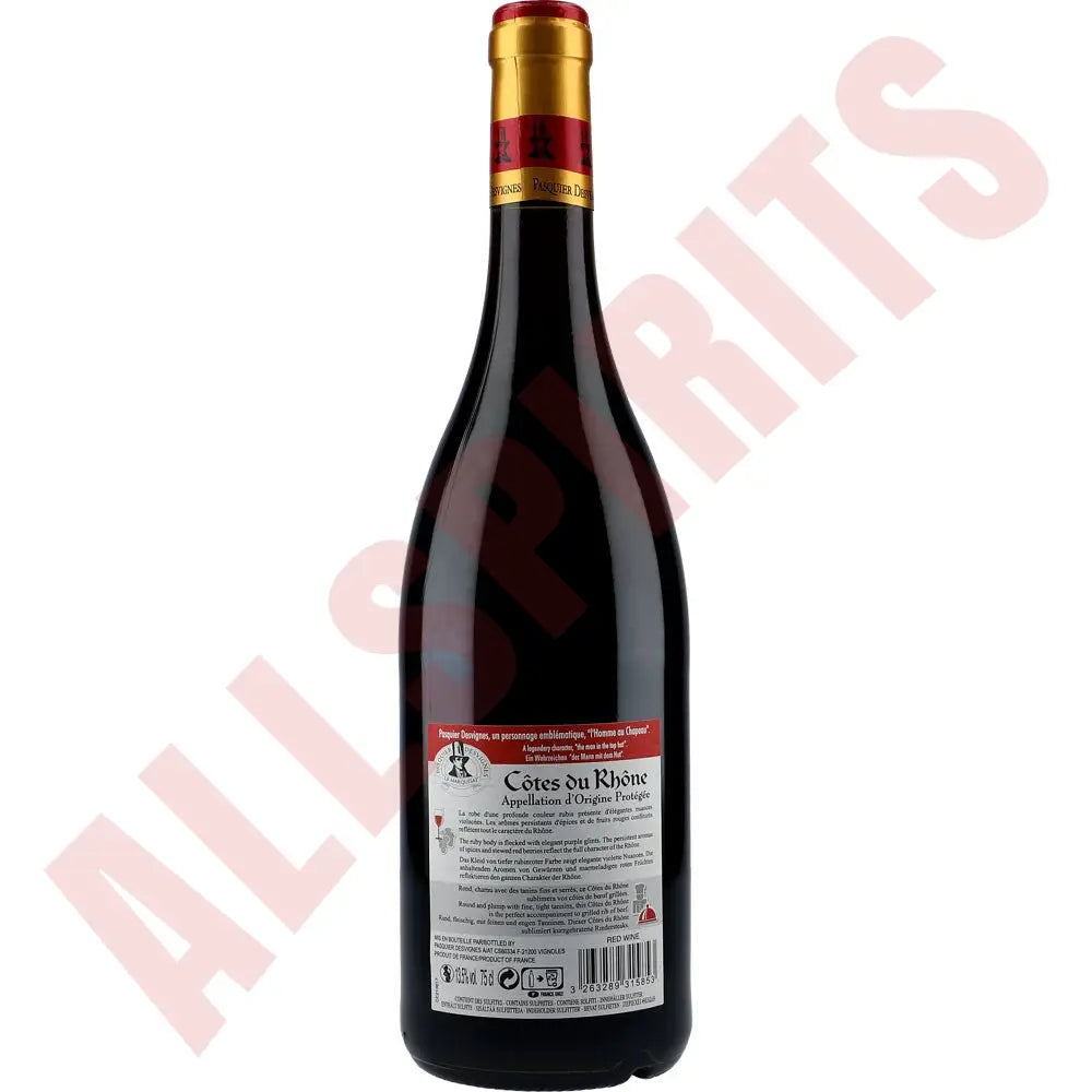 Pasquier Desvignes Côtes Du Rhône 0,75L 13,5% - AllSpirits