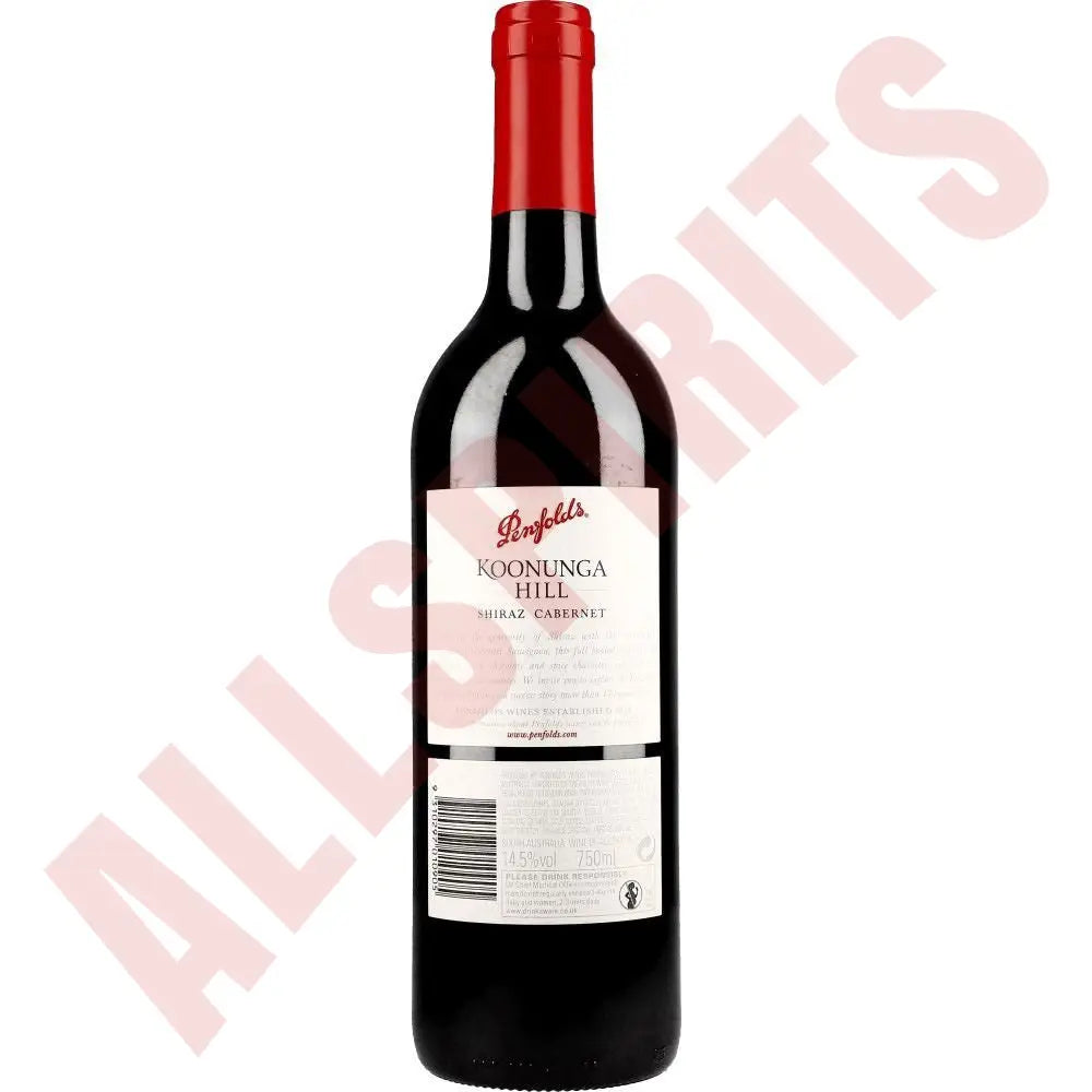 Penfolds Koonuga Hill Shiraz Cabernet 14,5% 0,75 ltr. - AllSpirits