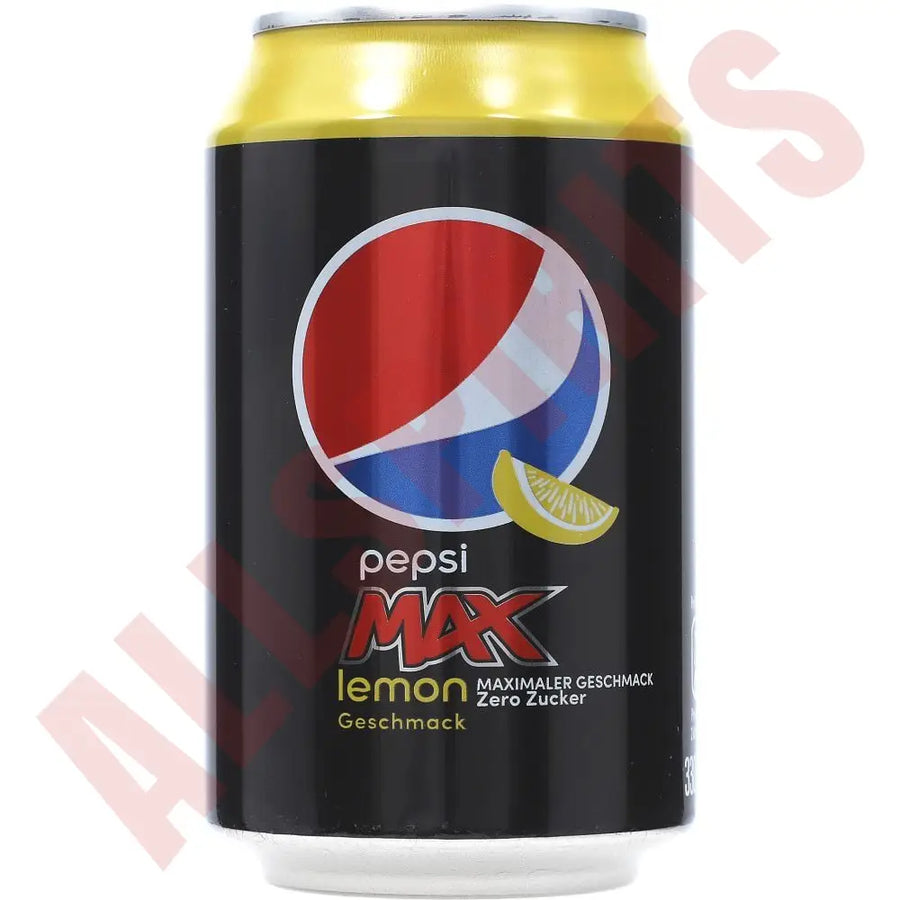 Pepsi Max Lemon 24x0,33 ltr. Zuckerfrei zzgl. DPG Pfand - AllSpirits