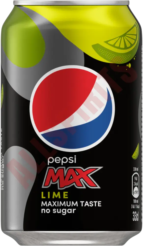 Pepsi Max Lime 24x0,33 ltr. zzgl. DPG Pfand - AllSpirits