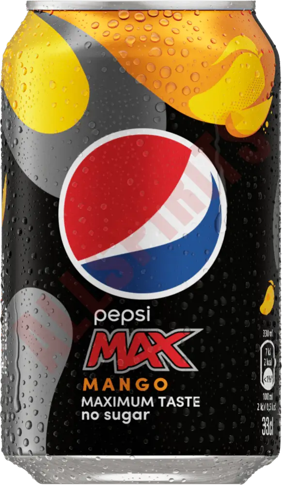 Pepsi Max Mango 24x0,33 ltr. zzgl. DPG Pfand - AllSpirits