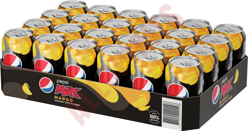 Pepsi Max Mango 24x0,33 ltr. zzgl. DPG Pfand - AllSpirits