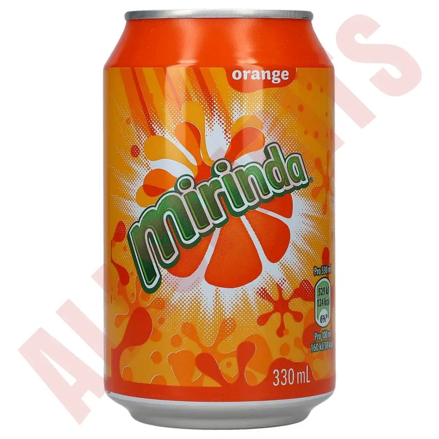 Pepsi Mirinda Orange 24x0,33 ltr. zzgl. DPG Pfand - AllSpirits