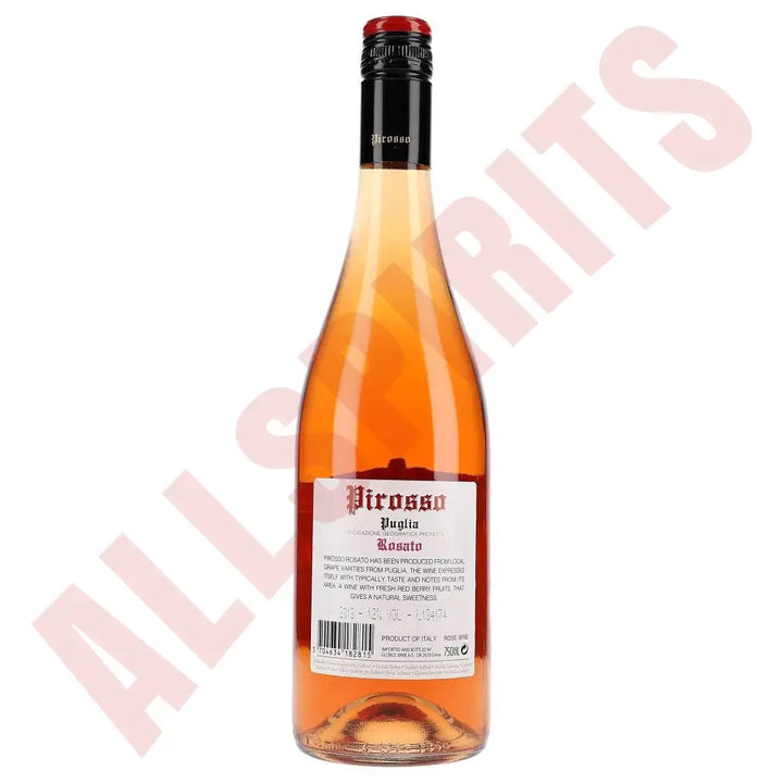 Pirosso Puglia Rosato 12% 0,75 ltr - AllSpirits