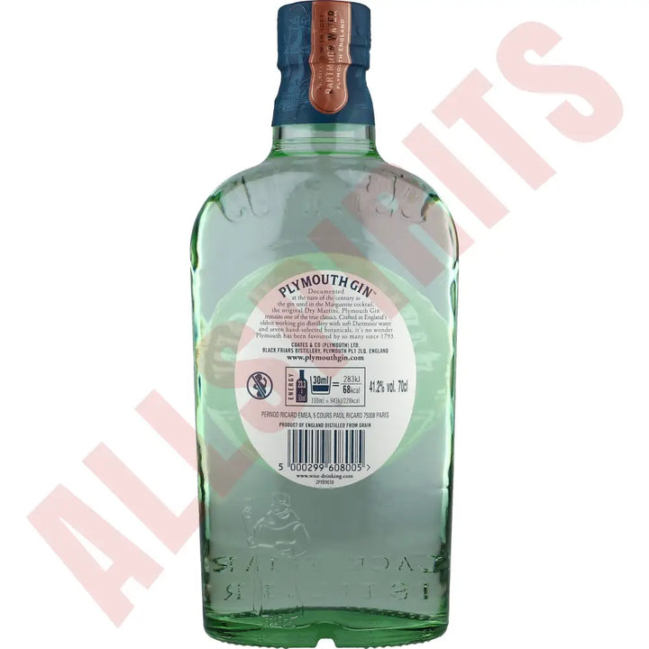 Plymouth Gin 41% 0,7l - AllSpirits