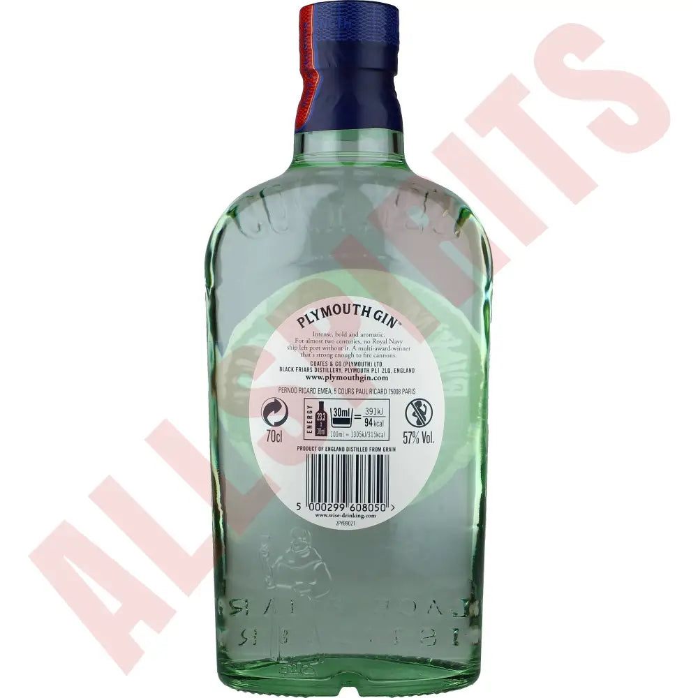 Plymouth Navy Strength 57% 0,7l - AllSpirits